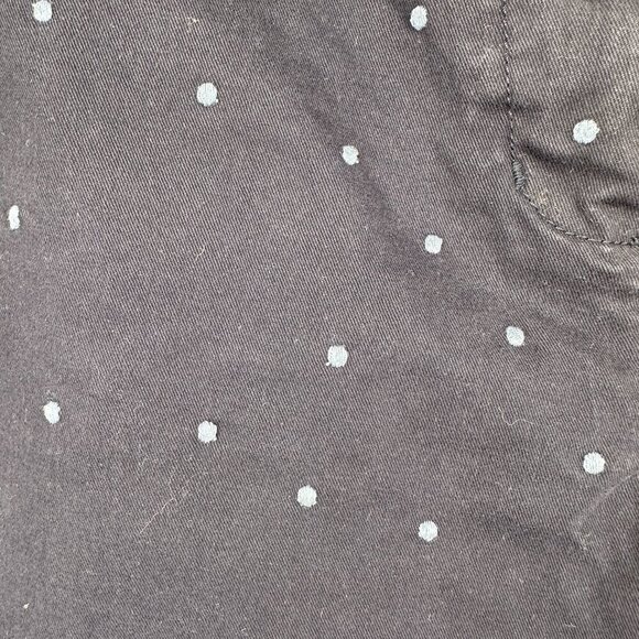 Boden Rachel Navy Polka Dot Chino Shorts - Size 14 - Picture 6 of 11